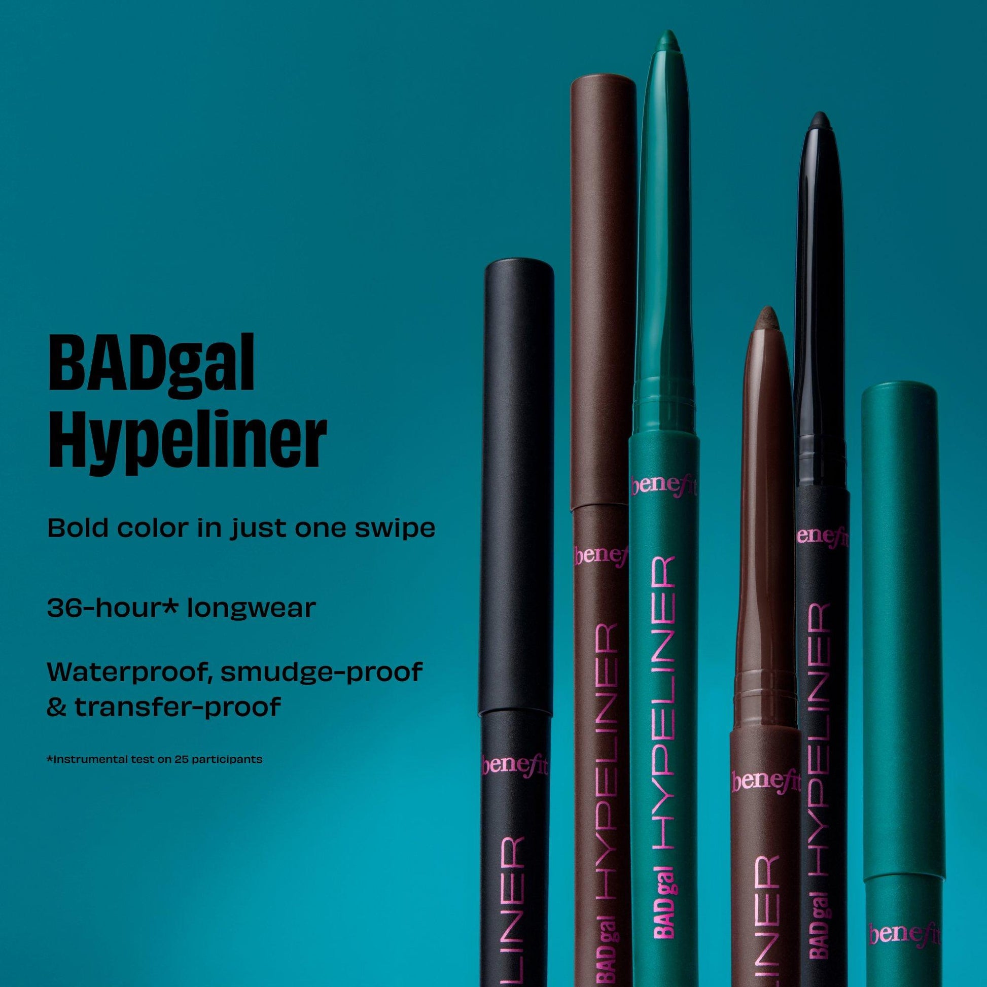 Benefit BADgal! Hypeliner Waterproof Gel Pencil Eyeliner