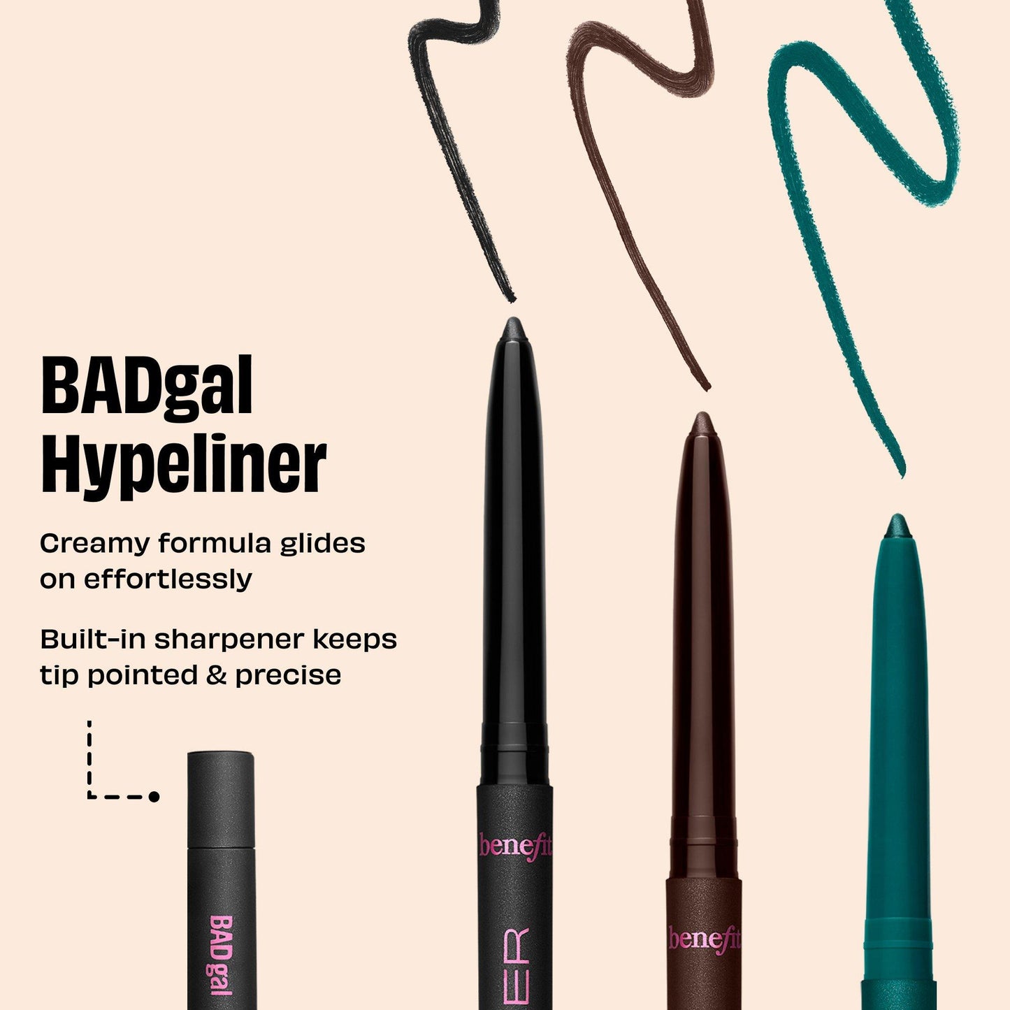 Benefit BADgal! Hypeliner Waterproof Gel Pencil Eyeliner