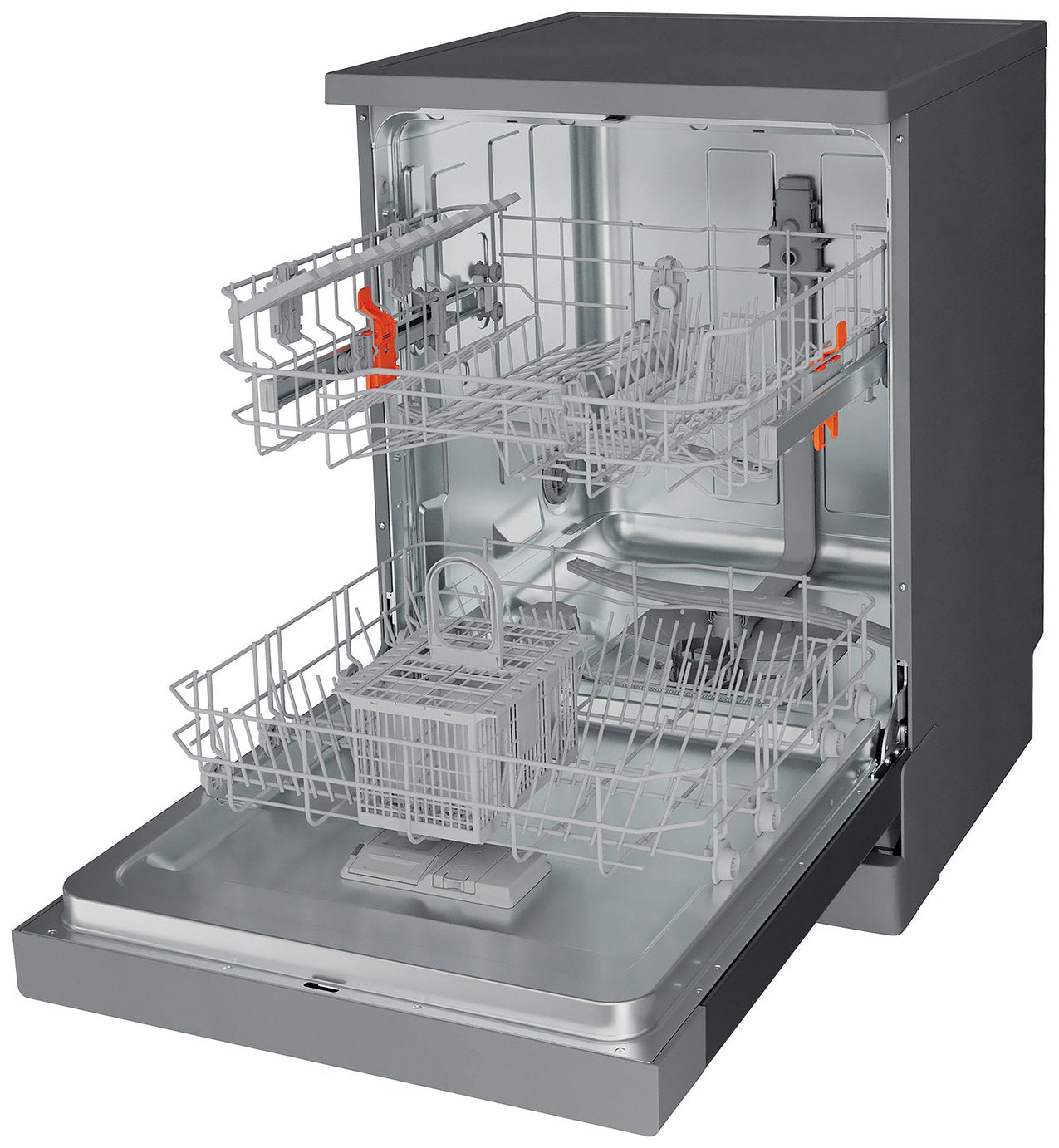 Hotpoint H2FHL626XUK Full Size Dishwasher - Stainless Steel