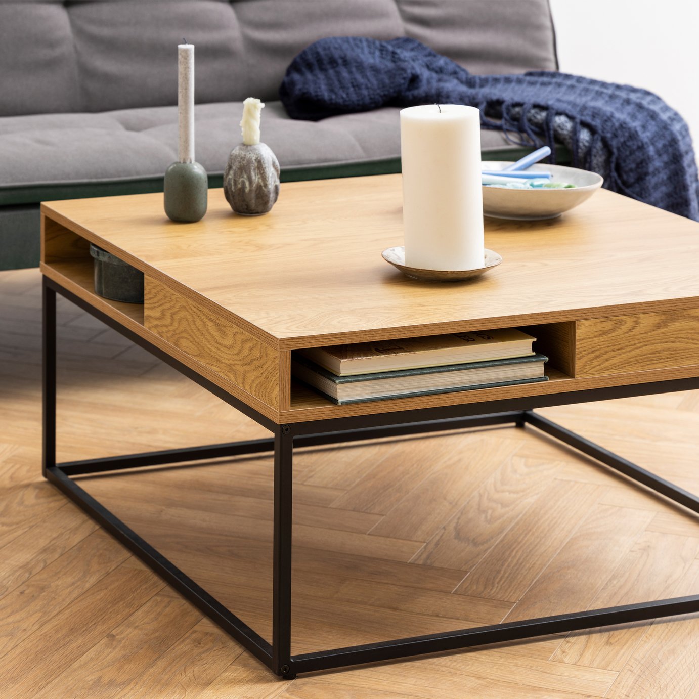 Furniture To Go Willford Square Coffee Table - Natural