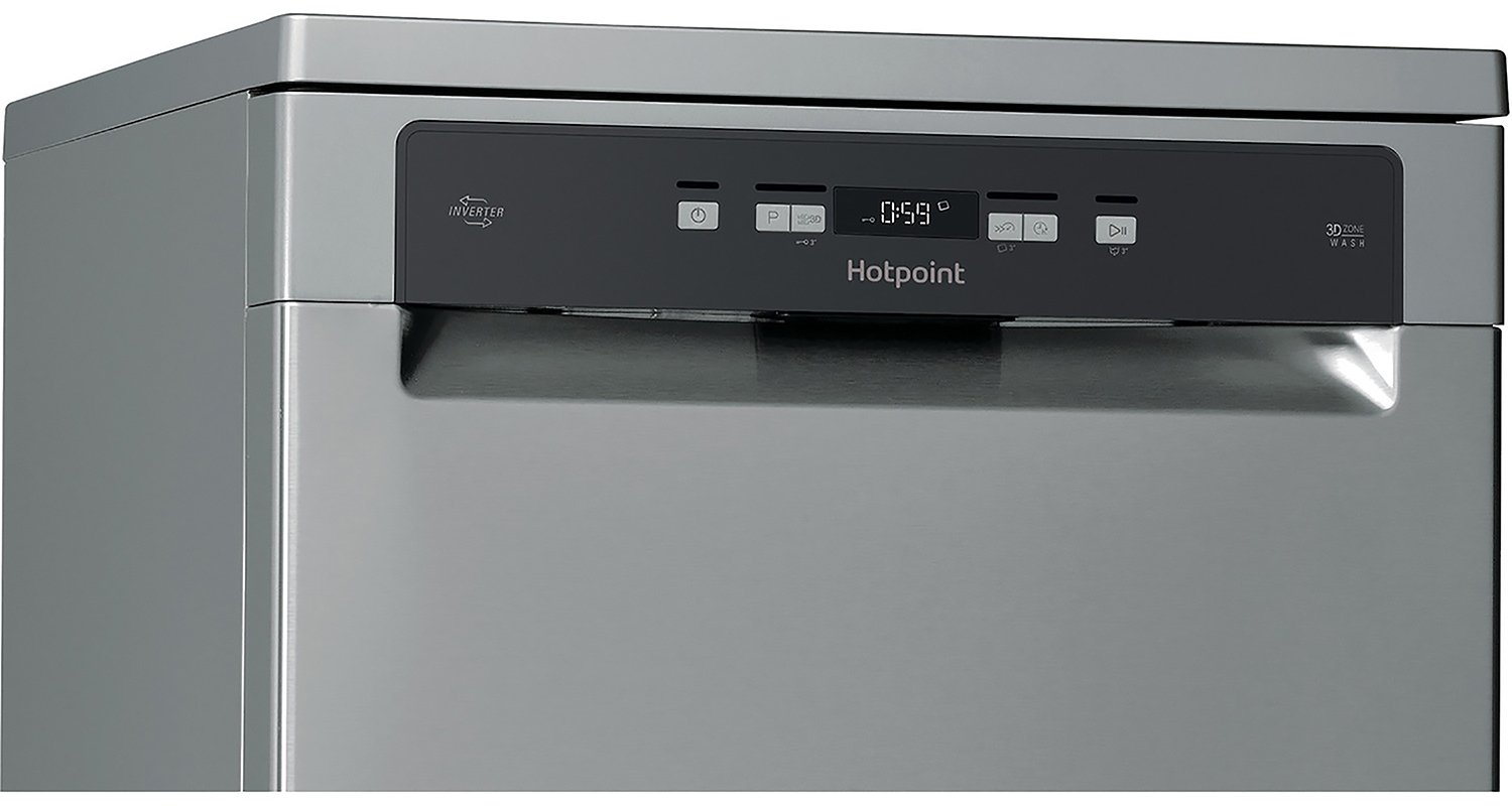 Hotpoint HFC 3C26 WC X UK Full Size Dishwasher - Silver
