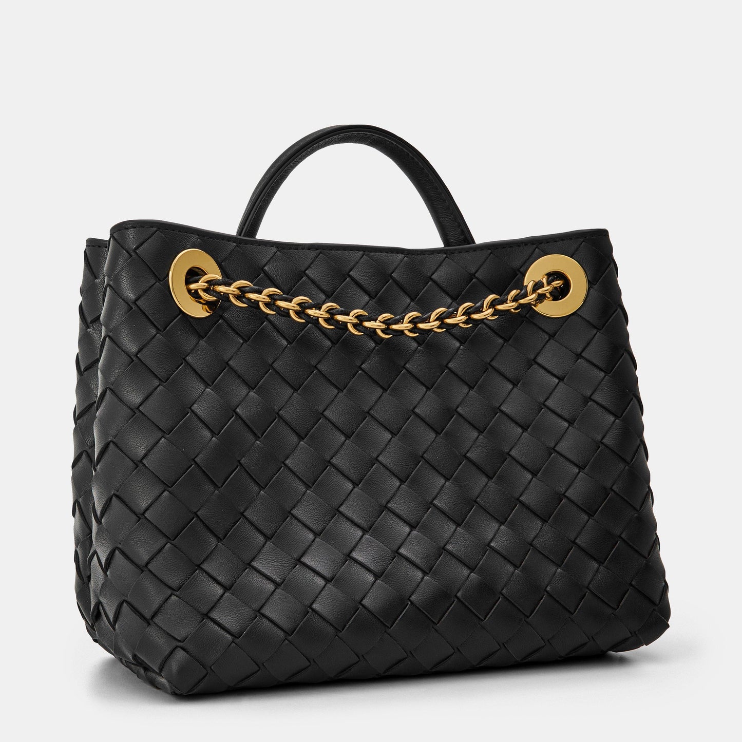 Bottega Veneta Small Andiamo With Chain