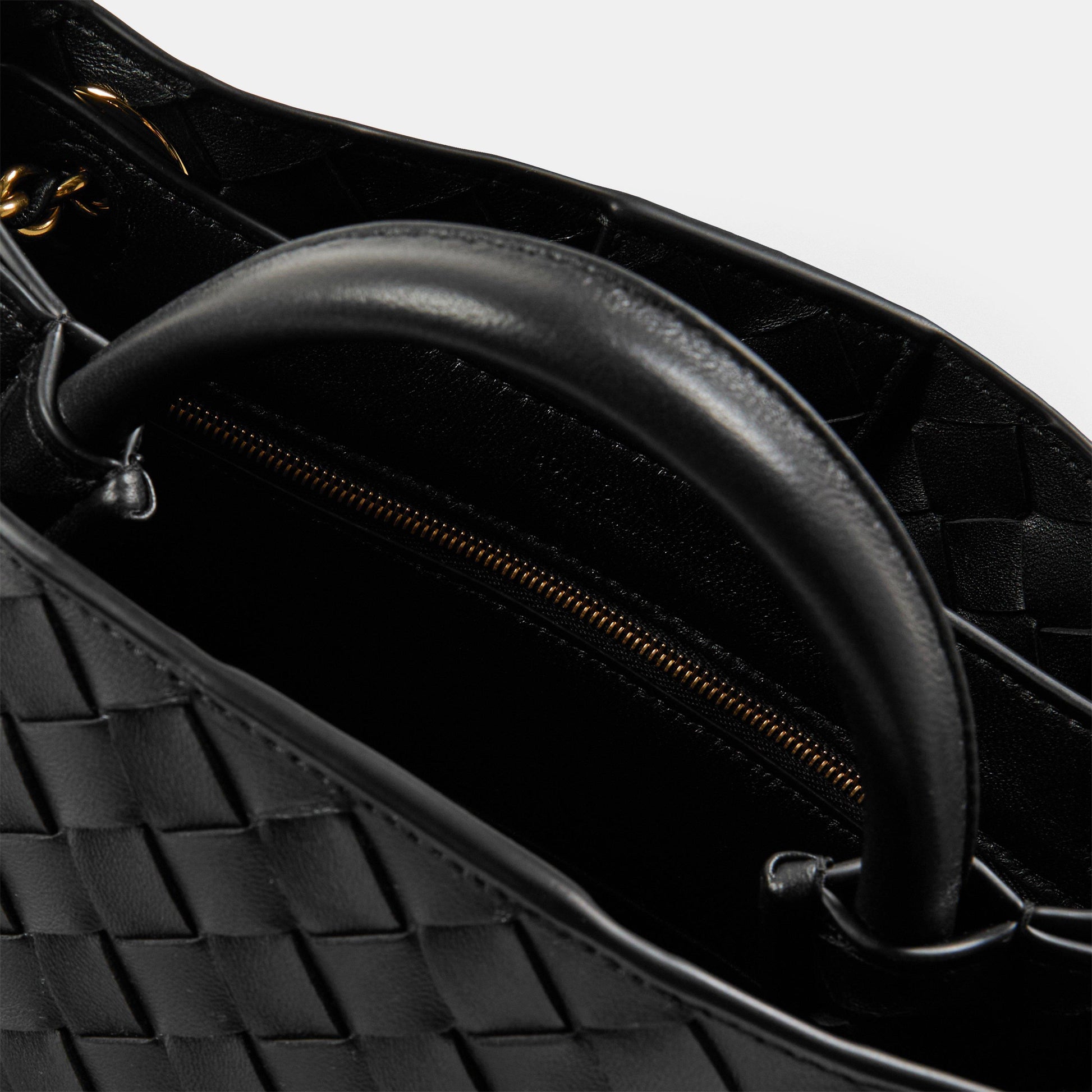 Bottega Veneta Small Andiamo With Chain