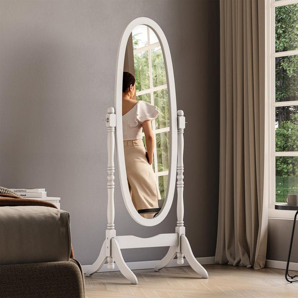 Vida Designs Nishano Oval Cheval Mirror