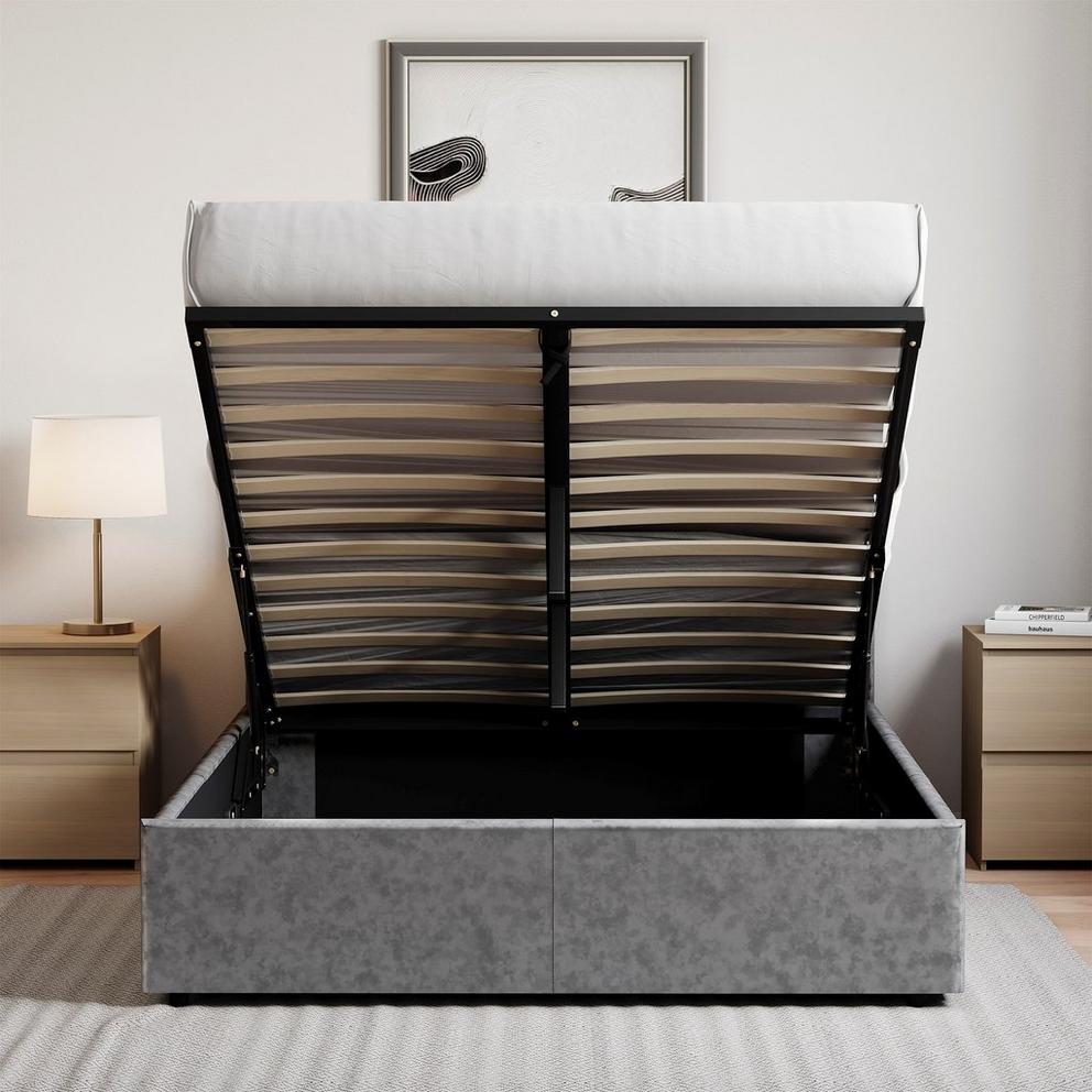 Vida Designs Veronica Double Ottoman Bed UKFR