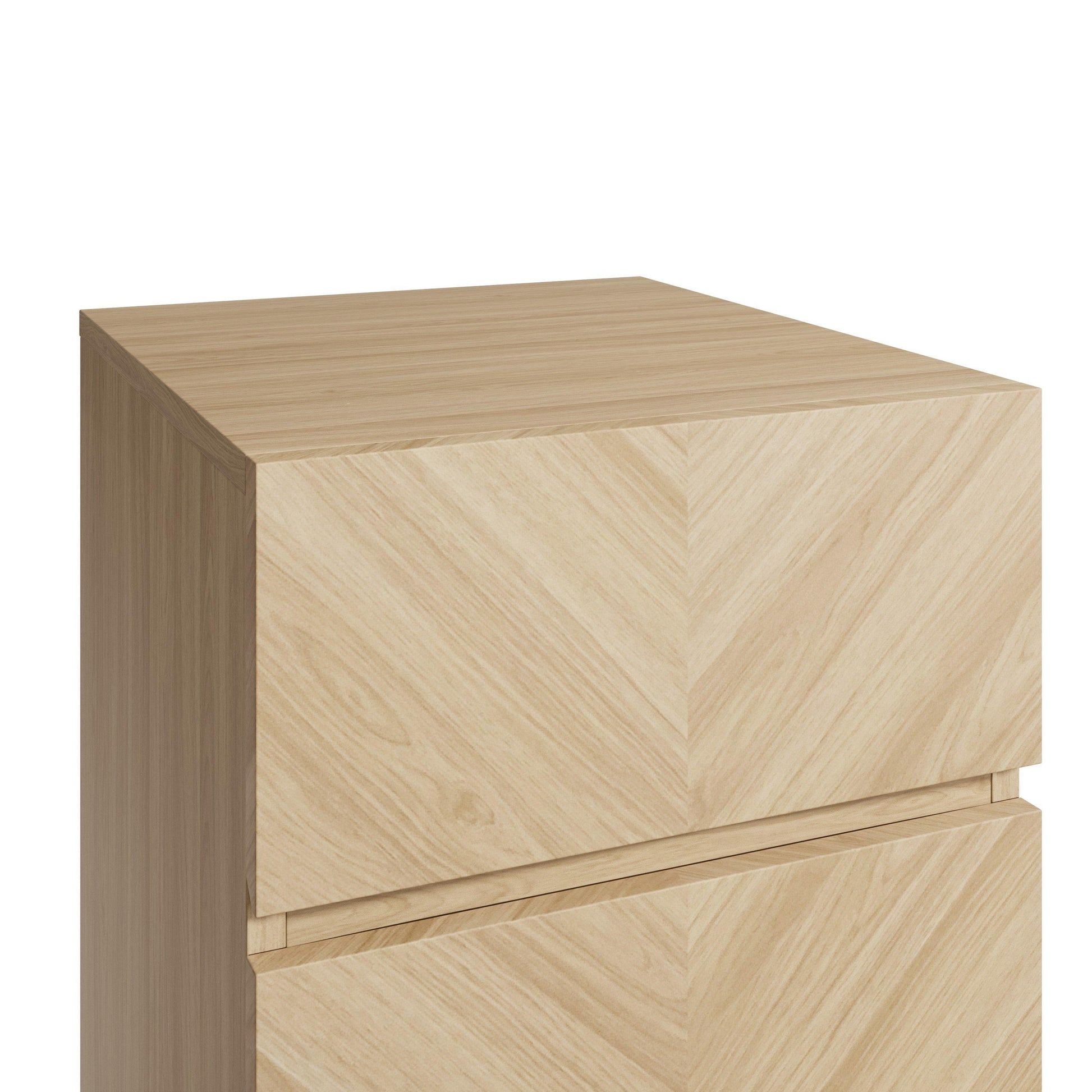 GFW Catania 3 Drawer Bedside Table