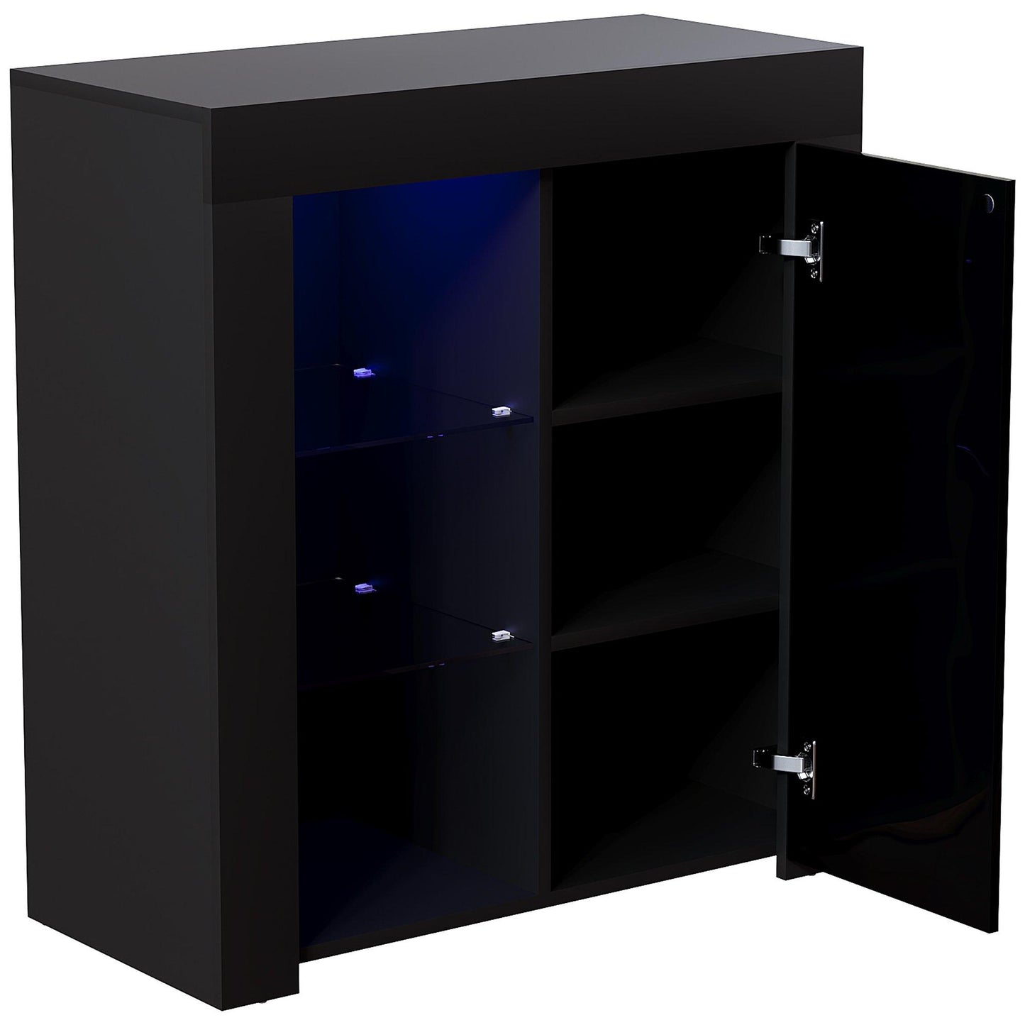 Lassic Vida Designs Azura 1 Door Multi LED Sideboard