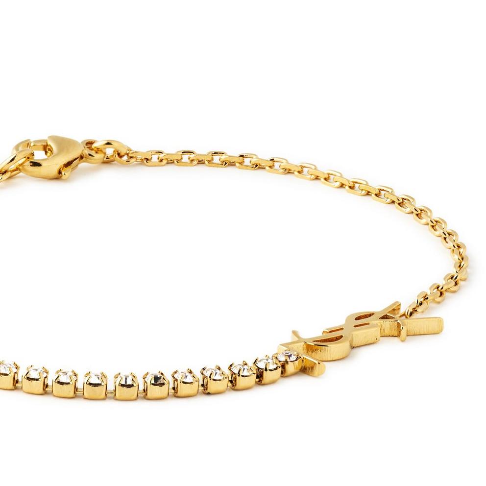 Saint Laurent Cassandre Charm Bracelet
