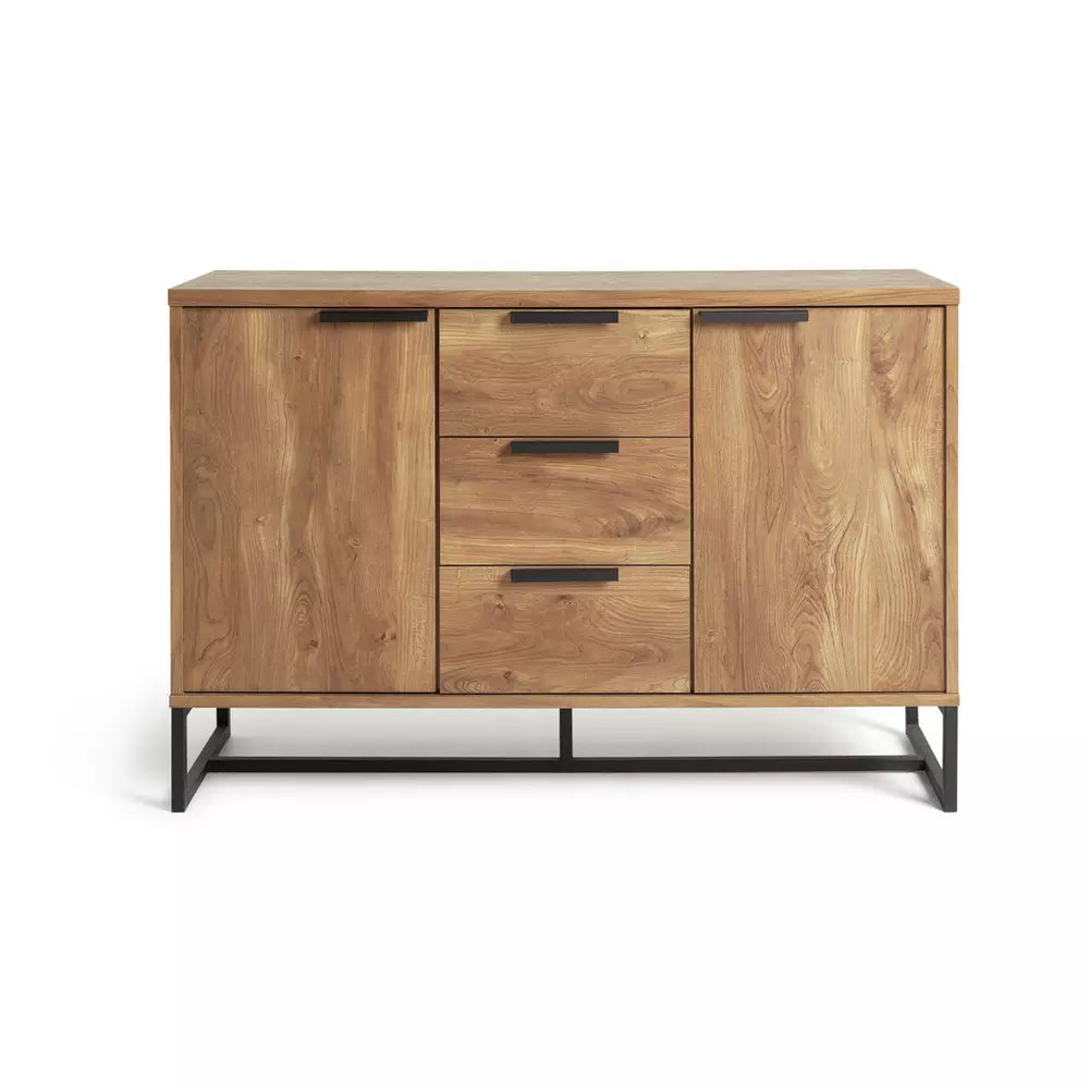 Habitat Nomad 2 Door 3 Drawer Sideboard - Natural