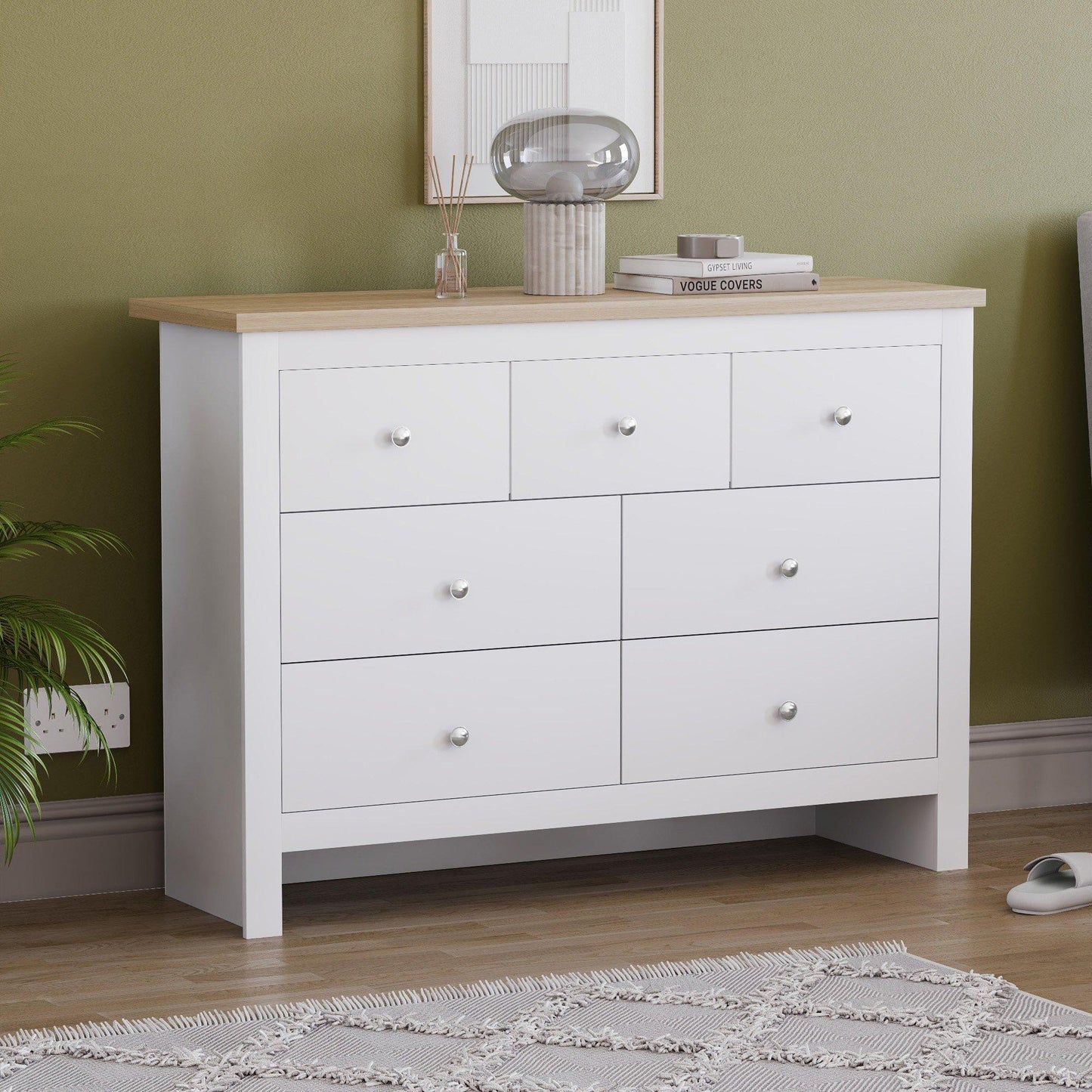 Vida Designs Arlington 4+3 Drawer Chest
