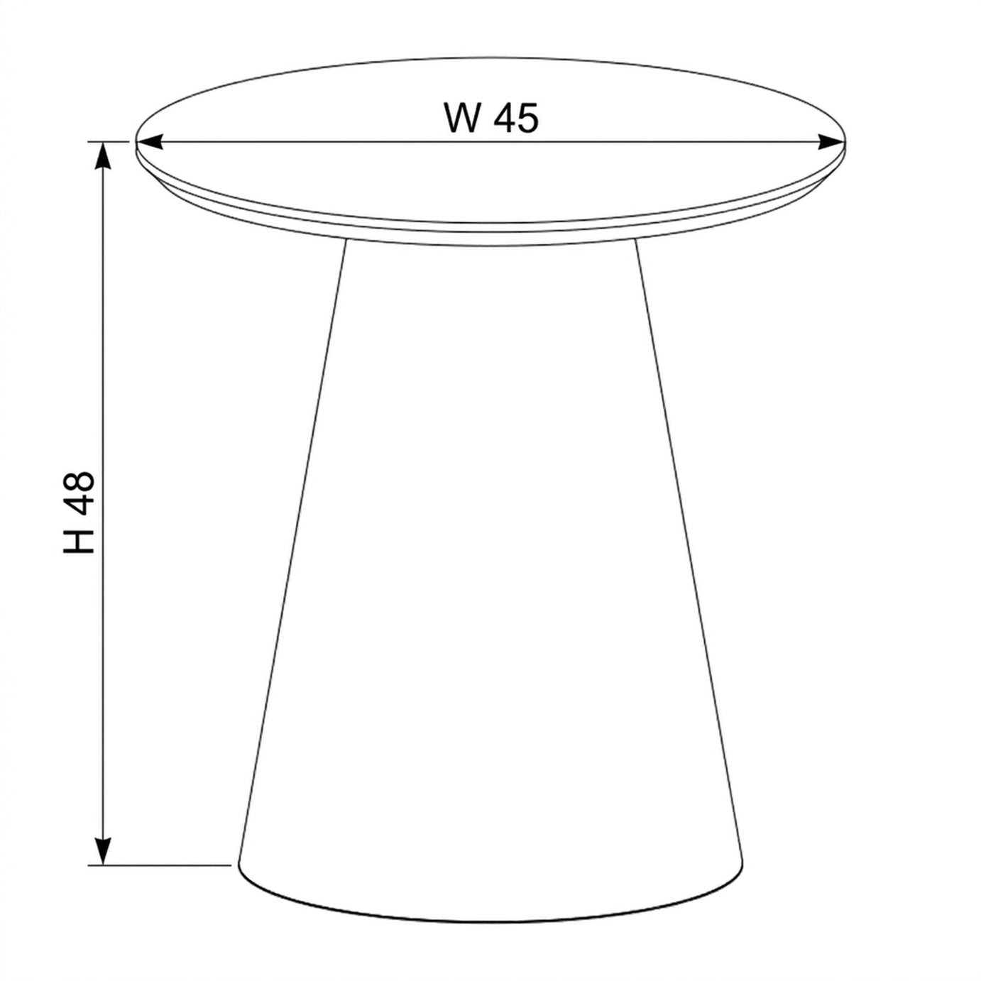 Furniture To Go Soli Round Coffee Table - Natural & Grey