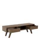 Furniture To Go A-Line 2 Drawer TV Unit - Walnut