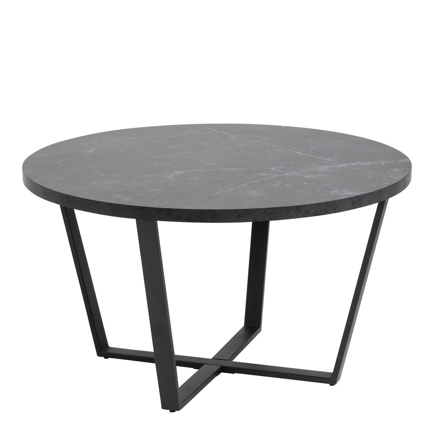 Furniture To Go Amble Round Coffee Table - Black