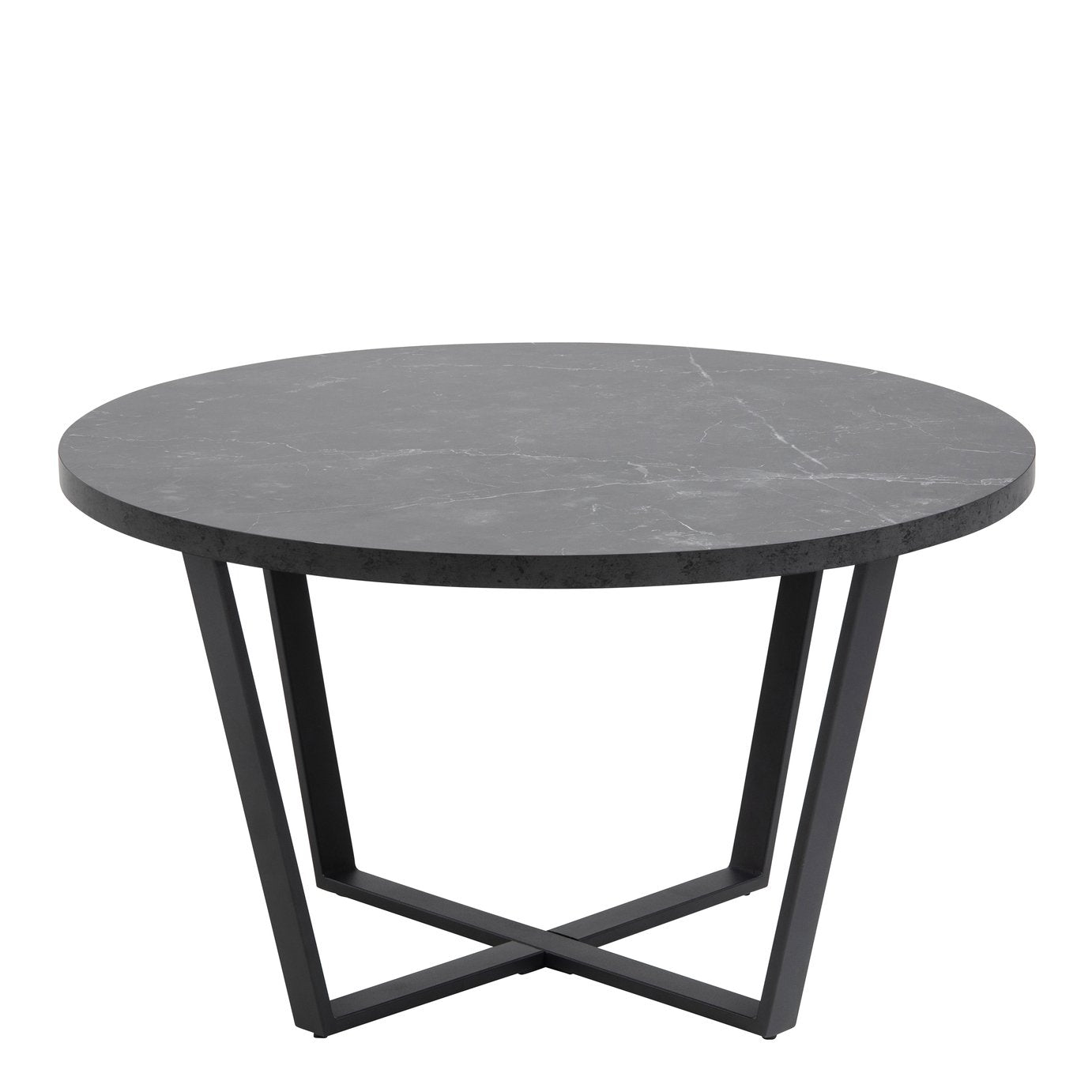 Furniture To Go Amble Round Coffee Table - Black