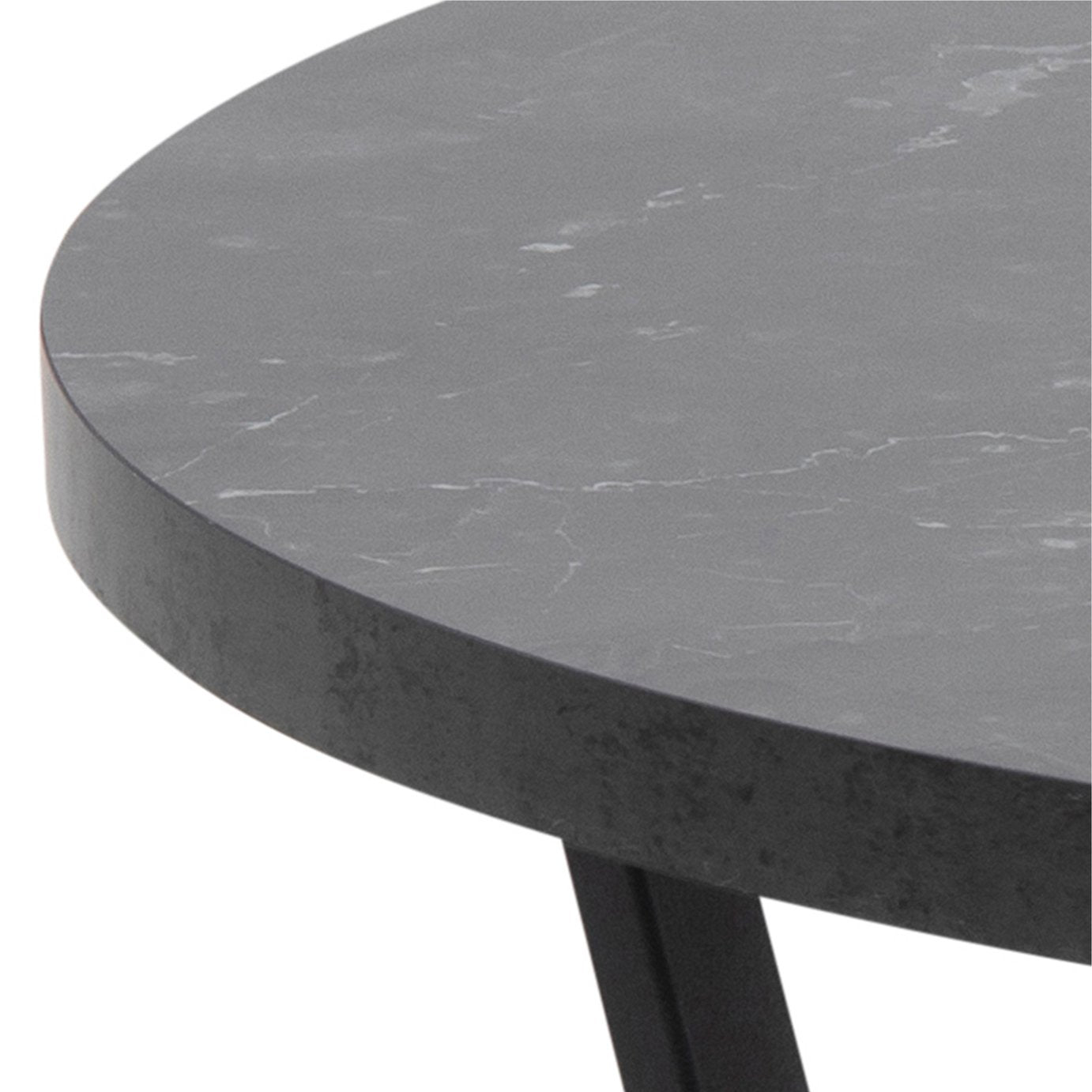 Furniture To Go Amble Round Coffee Table - Black