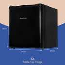 Russell Hobbs RHTTLF2E1B Table Top Fridge - Black