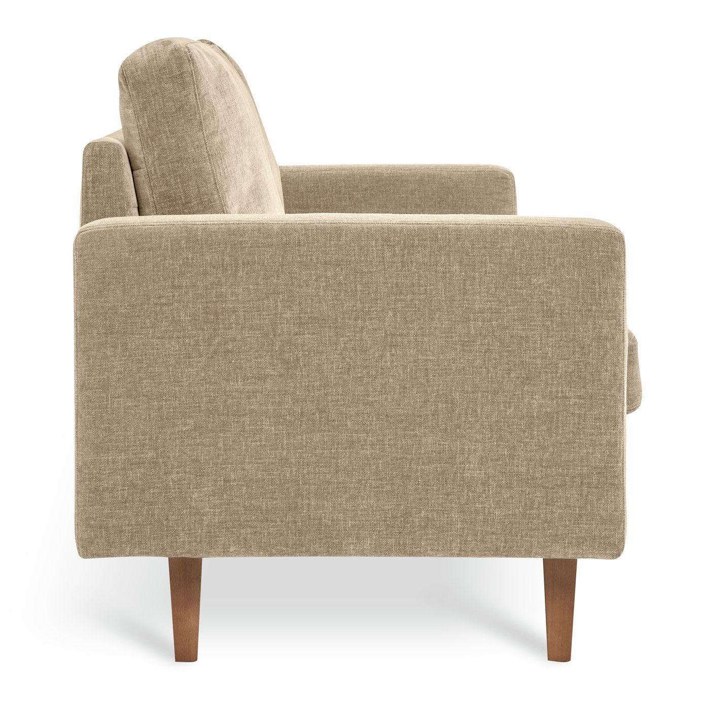 Habitat Della Fabric 3 Seater Sofa - Natural
