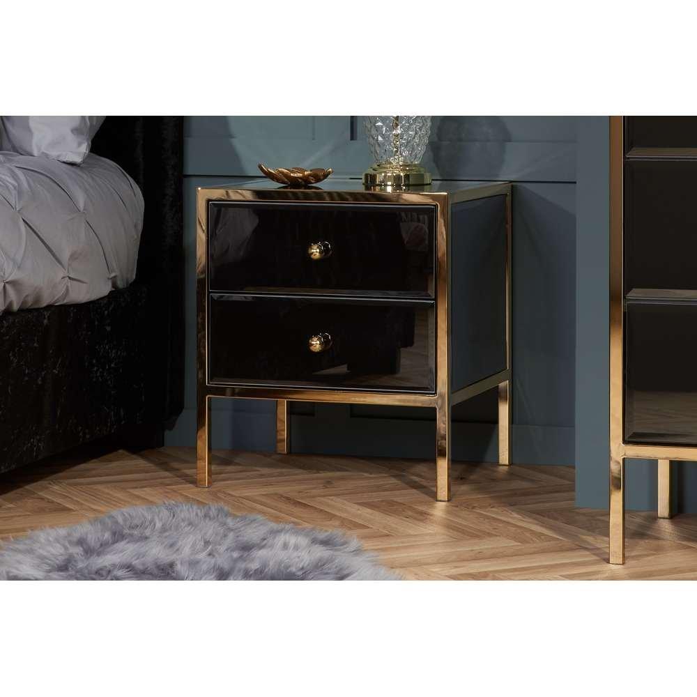 Birlea Fenwick 2 Drawer Bedside Table