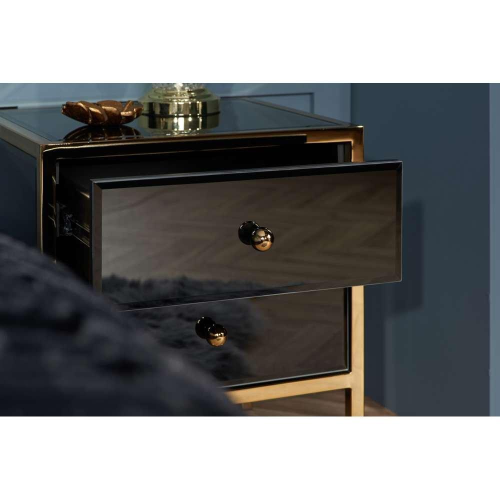 Birlea Fenwick 2 Drawer Bedside Table