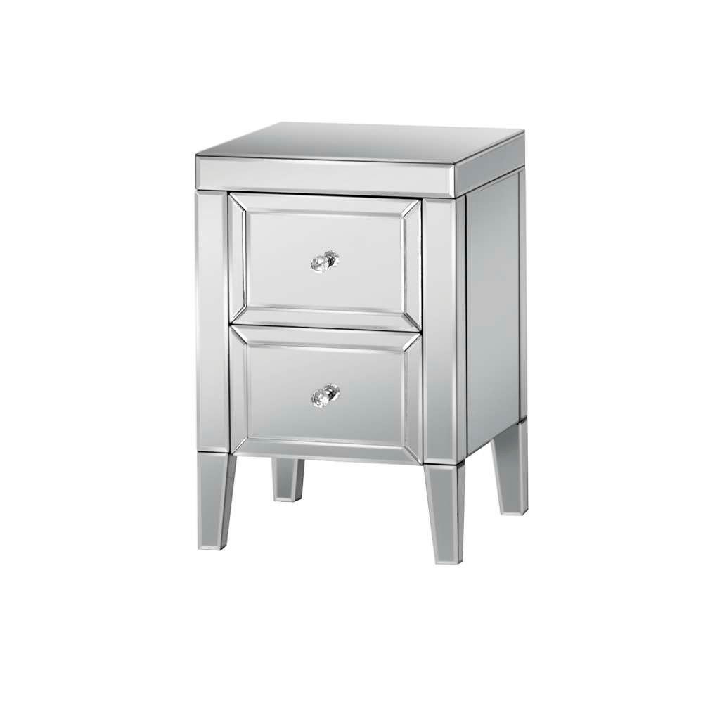 Birlea Valencia 2 Drawer Bedside Table