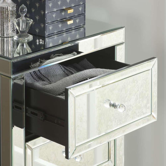 Birlea Valencia 5 Drawer Narrow Chest