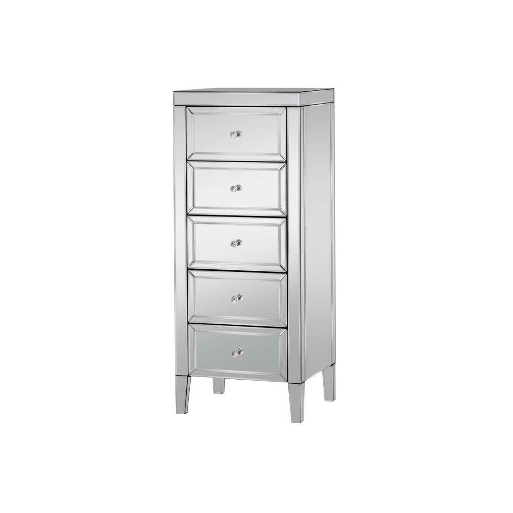 Birlea Valencia 5 Drawer Narrow Chest
