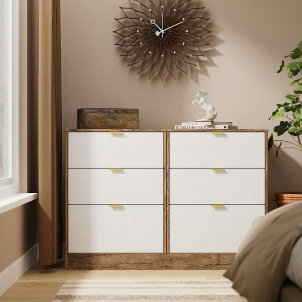Nashville 6 Drawer Wide Chest