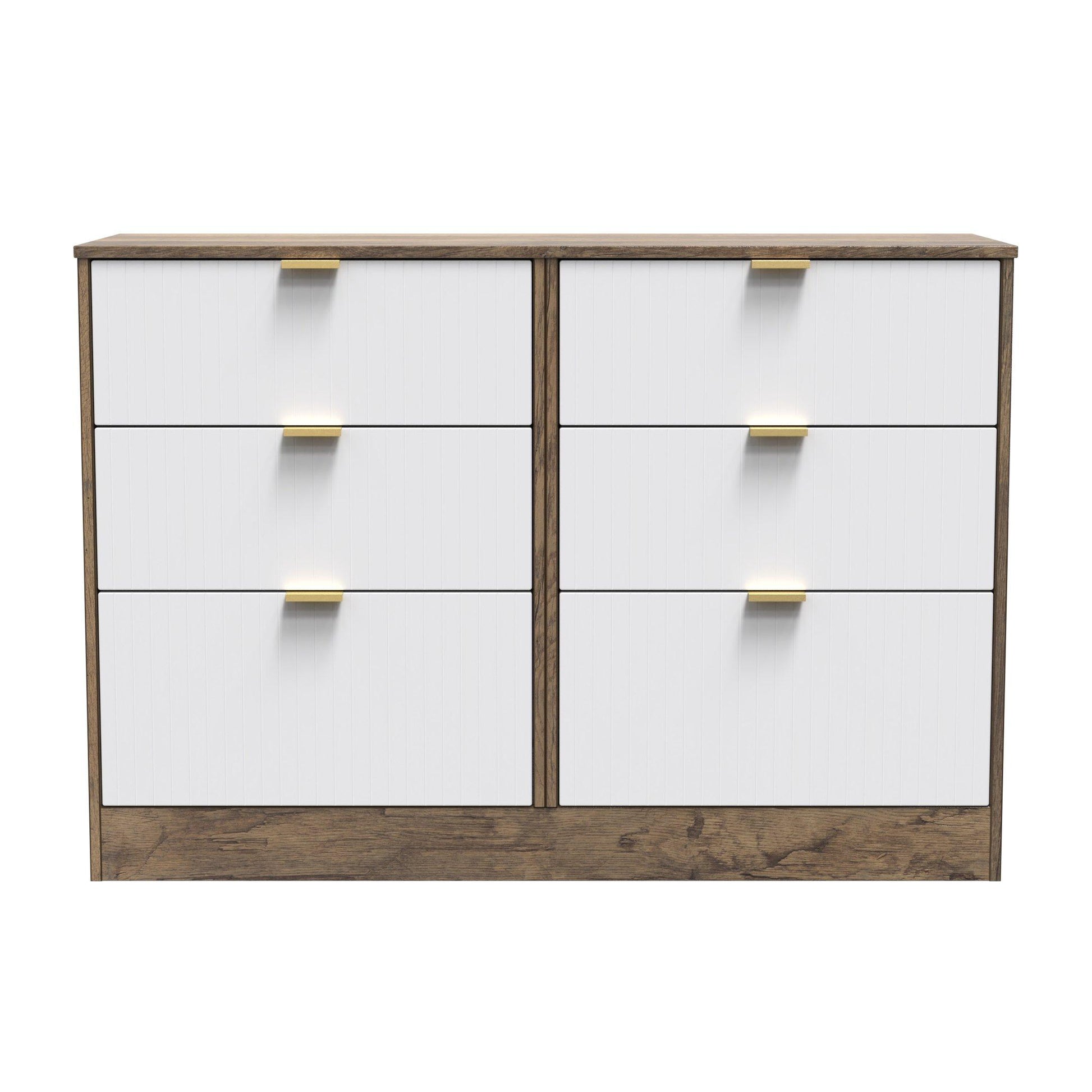 Nashville 6 Drawer Wide Chest
