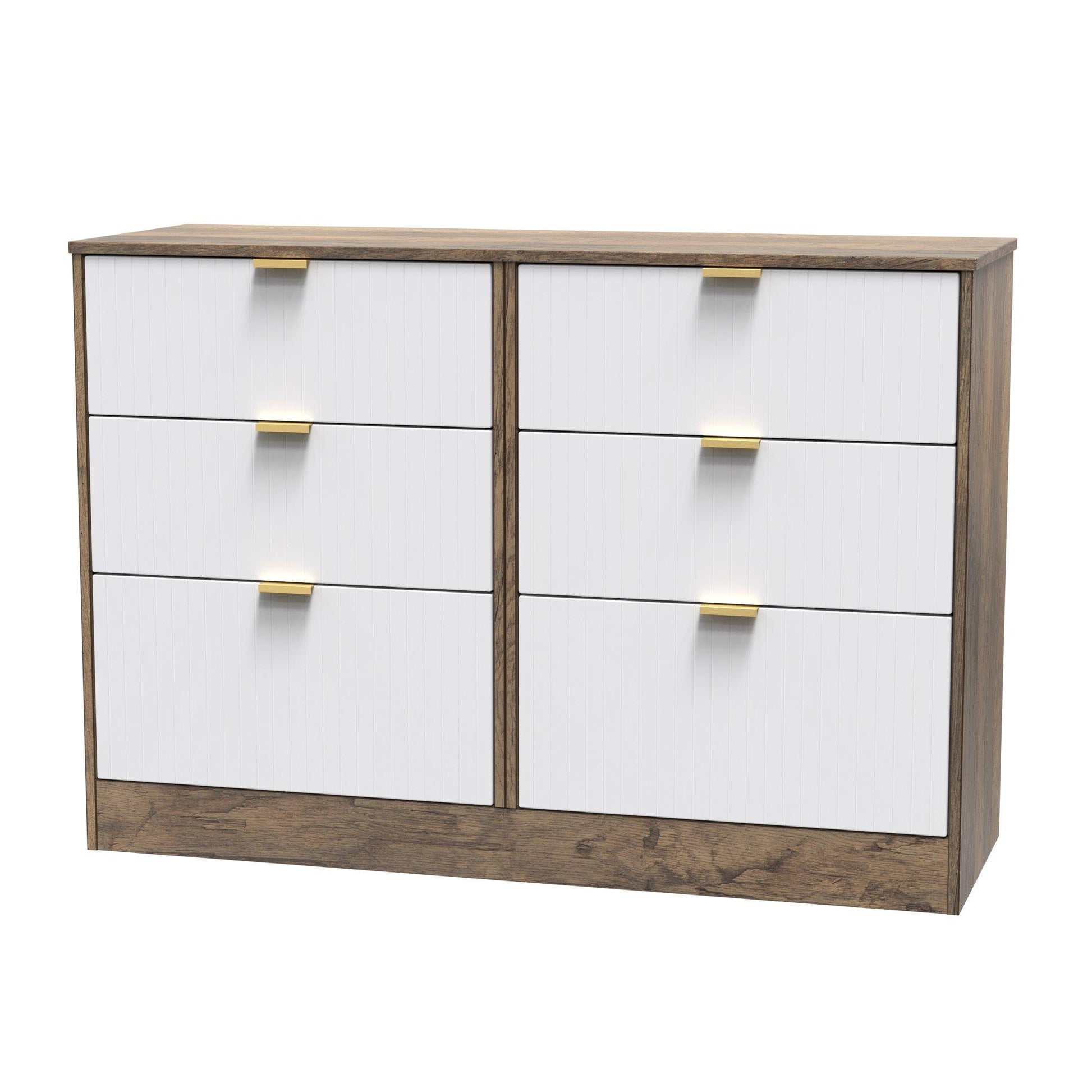 Nashville 6 Drawer Wide Chest