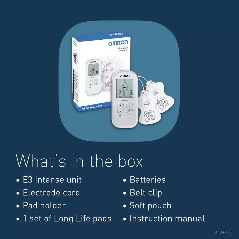 Omron E3 Intense Pain Management Tens Machine