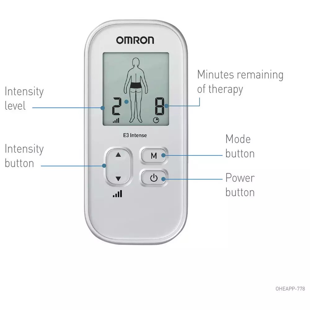 Omron E3 Intense Pain Management Tens Machine