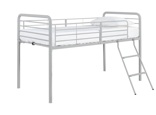 Argos Home Jo Mid Sleeper Metal Bed Frame - Silver