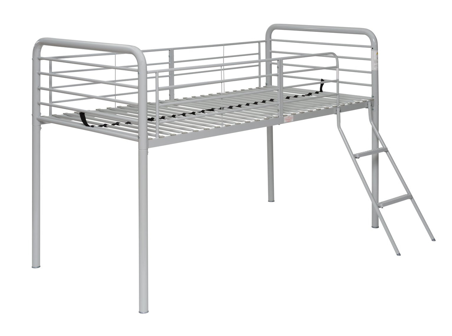 Argos Home Jo Mid Sleeper Metal Bed Frame - Silver