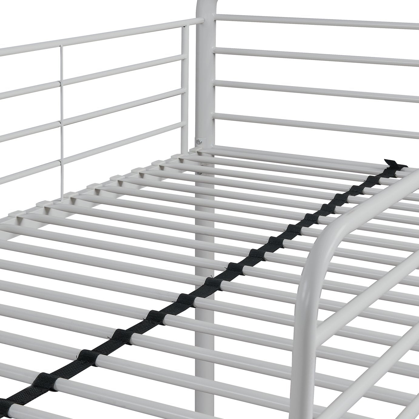 Argos Home Jo Mid Sleeper Metal Bed Frame - Silver