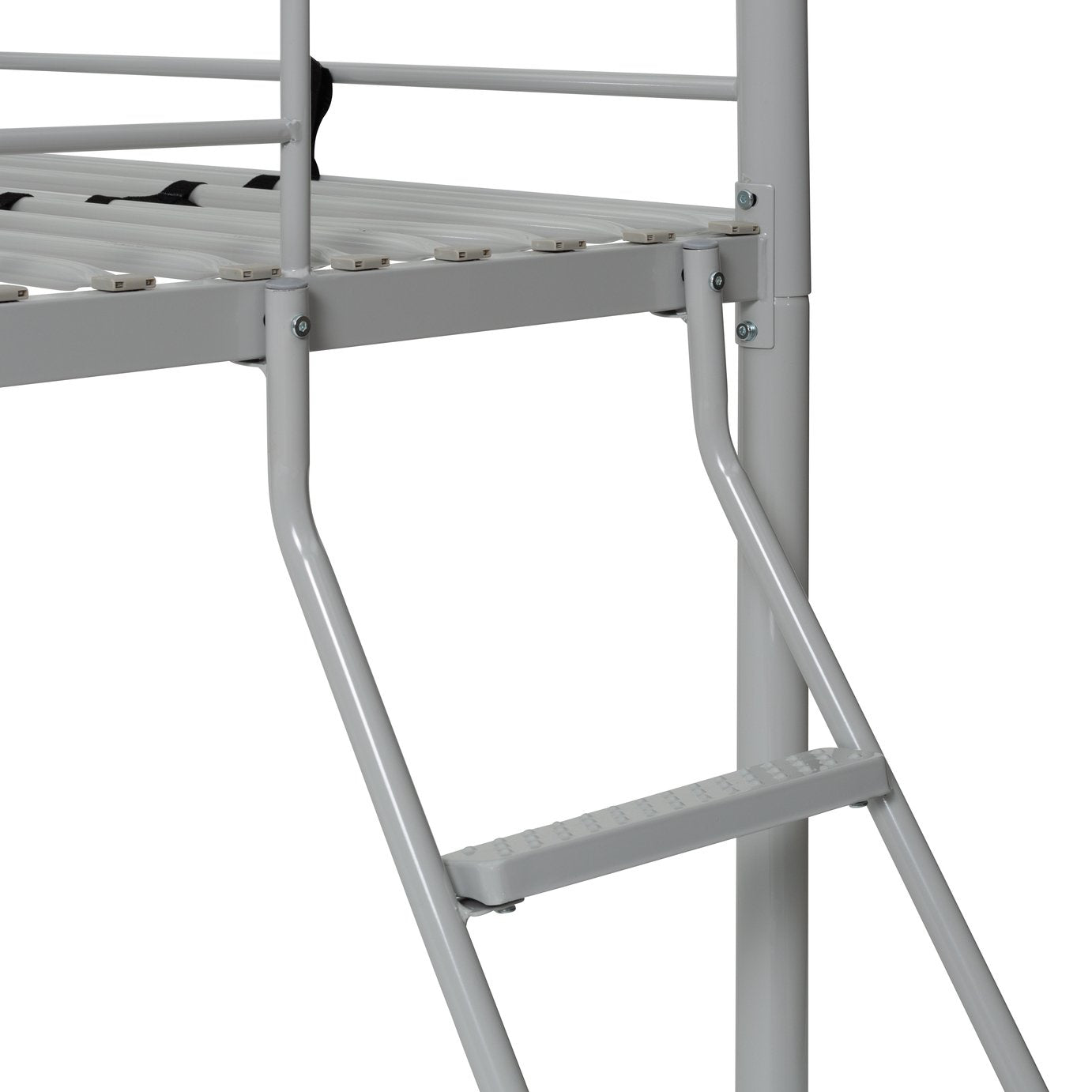 Argos Home Jo Mid Sleeper Metal Bed Frame - Silver