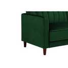 Dorel Pin Velvet Sofa Bed - Green