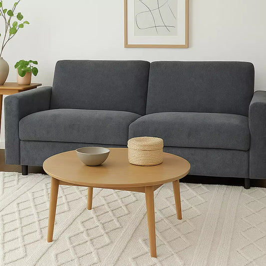 Aspire Vault 2 Seater Storage Sofa Bed - Charcoal