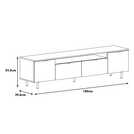 Argos Home Taite 2 Doors 2 Drawers TV Unit - Natural
