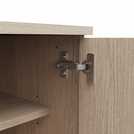 Argos Home Taite 2 Doors 2 Drawers TV Unit - Natural