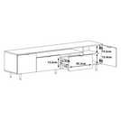 Argos Home Taite 2 Doors 2 Drawers TV Unit - Natural