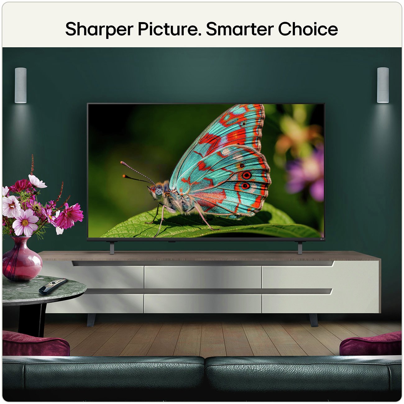 LG 55 Inch 55NU8E0B3LA Smart 4k UHD HDR LED Nano AI TV