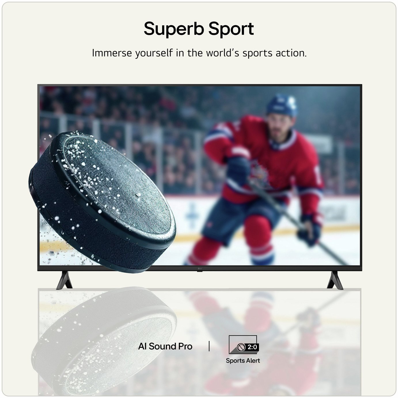 LG 55 Inch 55NU8E0B3LA Smart 4k UHD HDR LED Nano AI TV