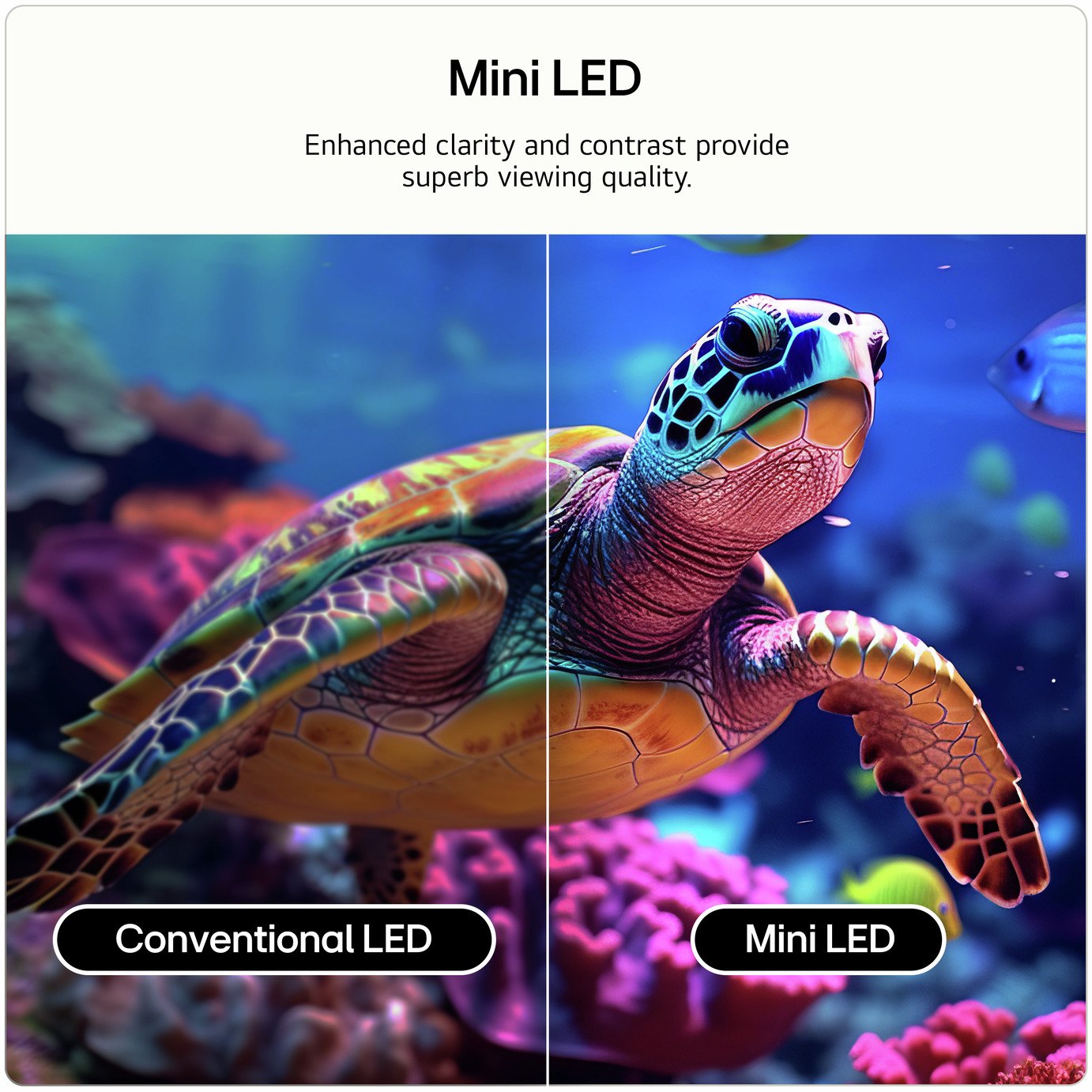 LG 50 Inch 50QNED7EB3C Smart 4K UHD HDR Mini LED AI TV