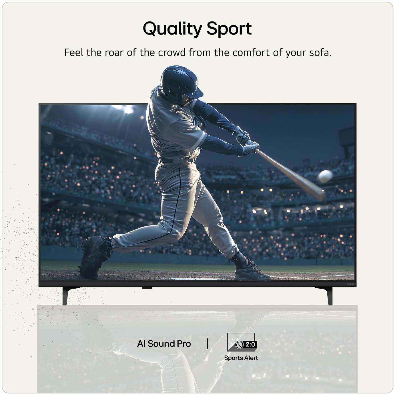 LG 50 Inch 50QNED7EB3C Smart 4K UHD HDR Mini LED AI TV
