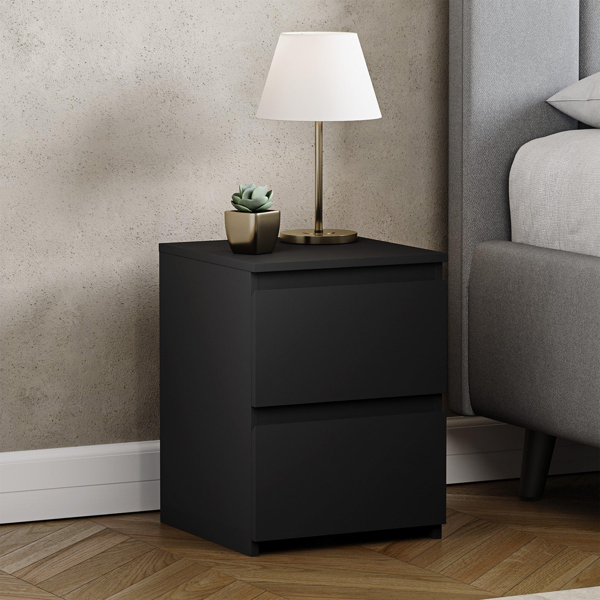 Lassic Vida Designs Denver 2 Drawer Bedside Chest