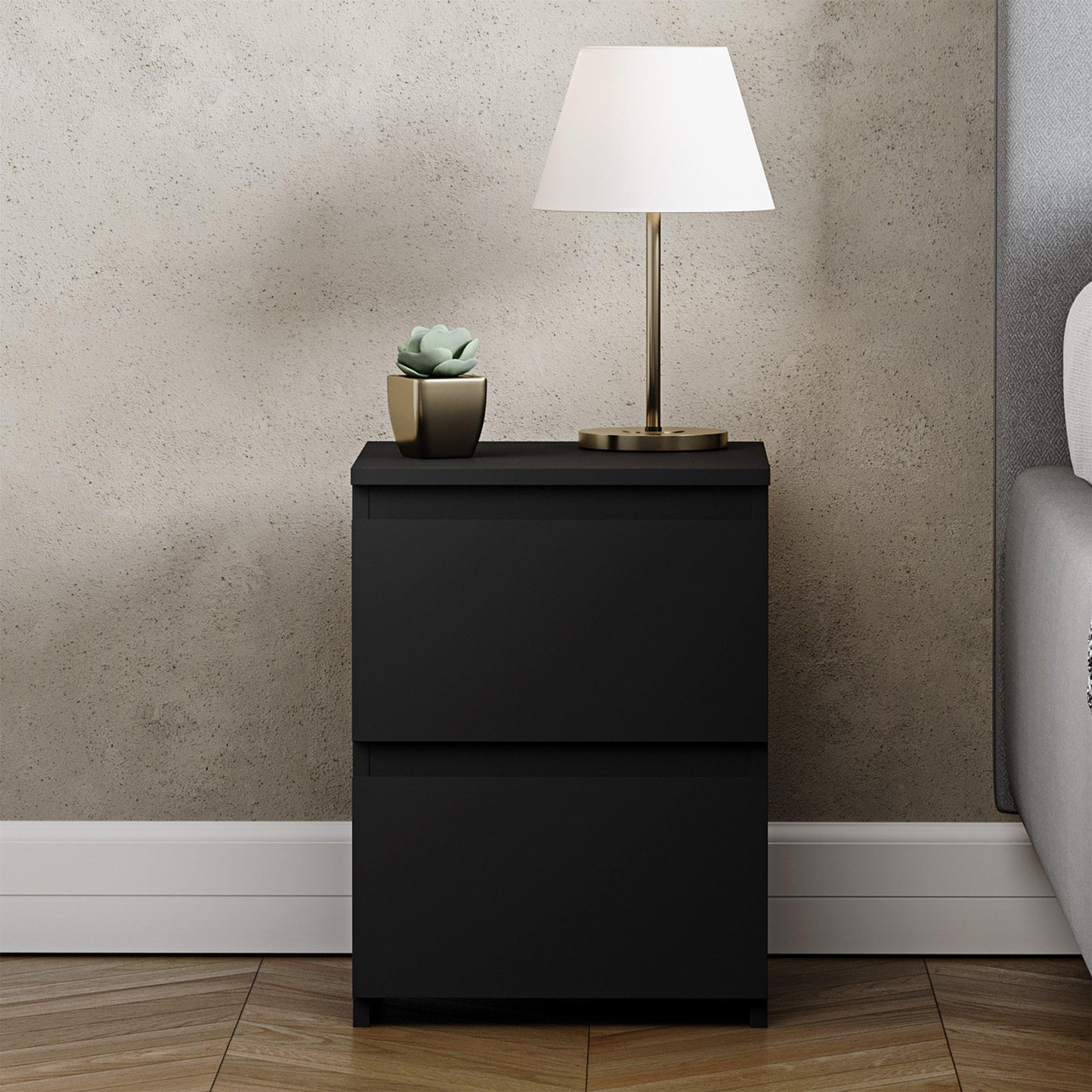 Lassic Vida Designs Denver 2 Drawer Bedside Chest