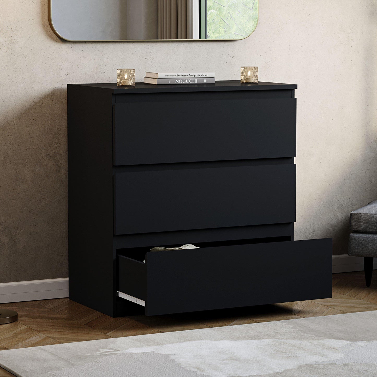 Lassic Vida Designs Denver 3 Drawer Chest