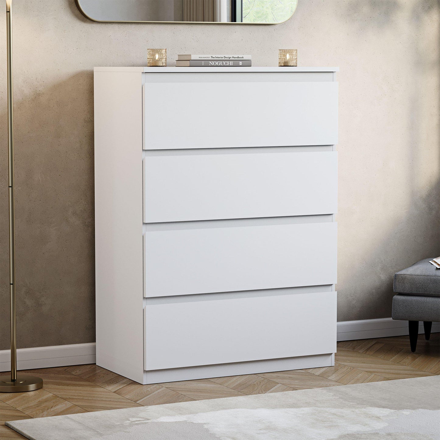 Lassic Vida Designs Denver 4 Drawer Chest