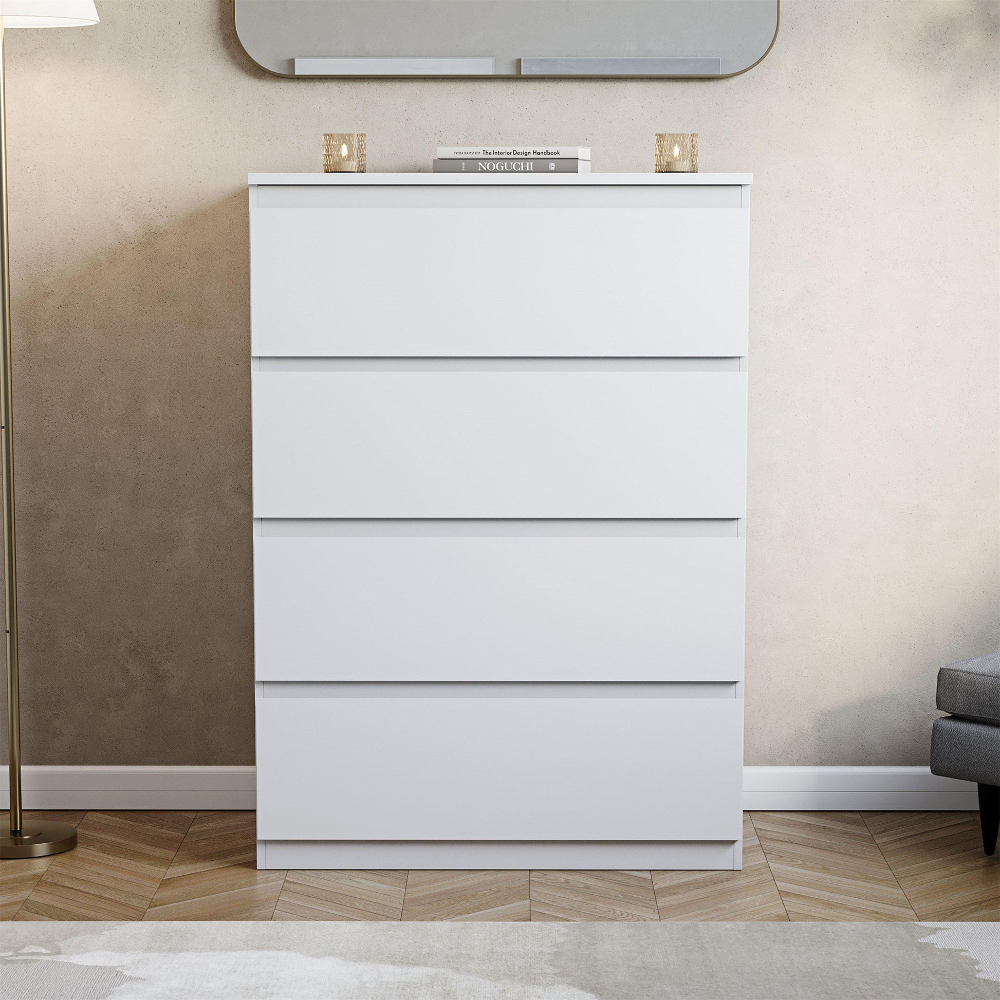 Lassic Vida Designs Denver 4 Drawer Chest