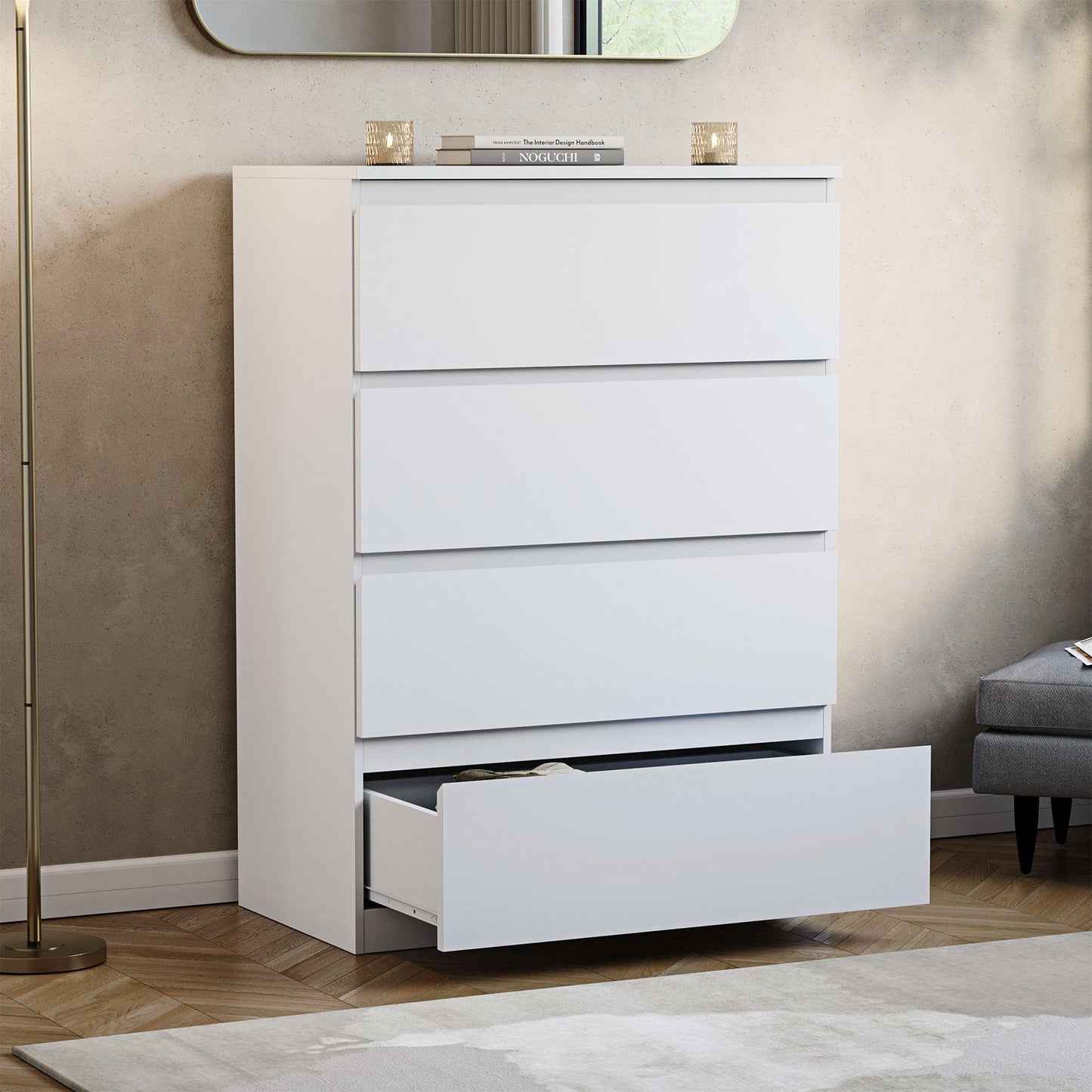 Lassic Vida Designs Denver 4 Drawer Chest